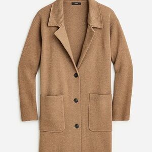 NWOT J Crew sweater coat
